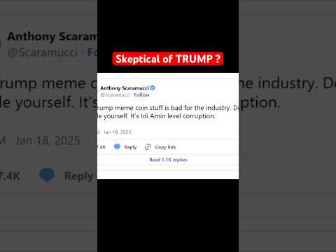 Shocking Truth About Trump&#039;s Crypto Revealed #trumpcoin #history #memecoin