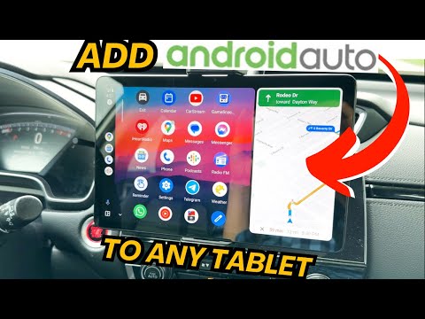 How to Convert Tablet into Wireless Android Auto (use as Car Head Unit Display) - Amazon Fire Max 11