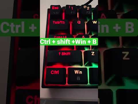 Reset Graphics Card Driver to Fix Black Screen