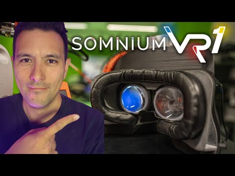 THIS Is The Somnium VR 1 High-End VR Headset! First Through-The-Lens Video!