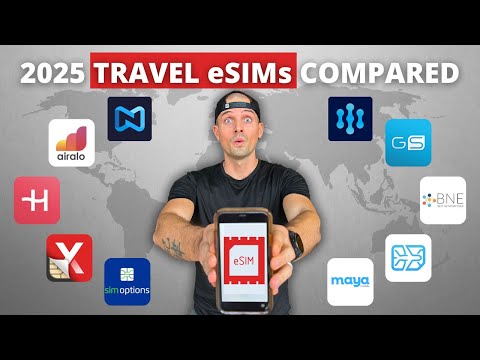 BEST 2025 International eSIMs Compared (5 Continents, 21 Months)