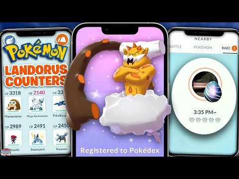 LANDORUS Incarnate Raid Counter Guide - 100 IVs, Weaknesses &amp; More