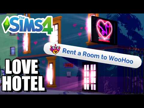 How To Find The Love Hotel (Woohoo Location, Lovestruck) - The Sims 4