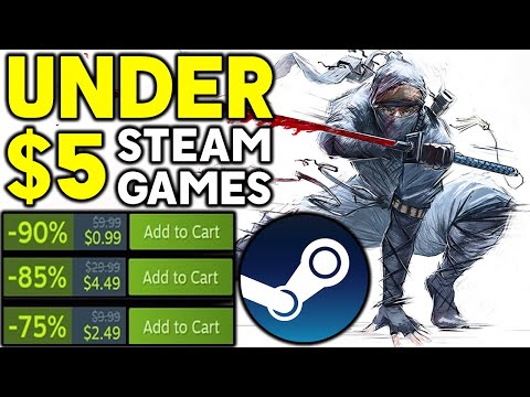 AWESOME STEAM PC GAME DEALS UNDER $5 - SUPER CHEAP GREAT STEAM PC GAMES!