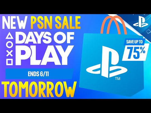 MASSIVE NEW PLAYSTATION DAYS OF PLAY 2025 PSN SALE TOMORROW!