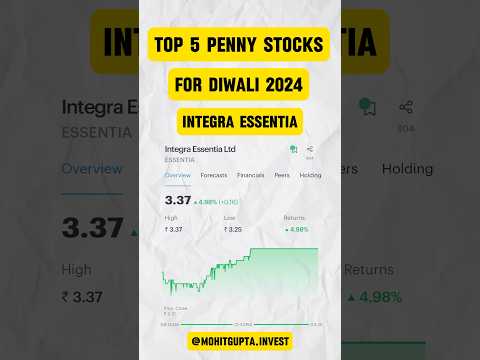 TOP 5 Penny Stocks For Diwali 2024