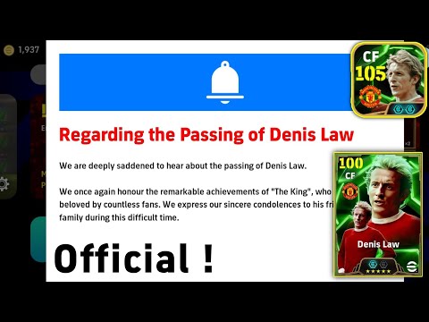 Big Update! Free Epic Denis Law 🔥 New Campaign, Free 2025 Coins | eFootball 2025 Mobile