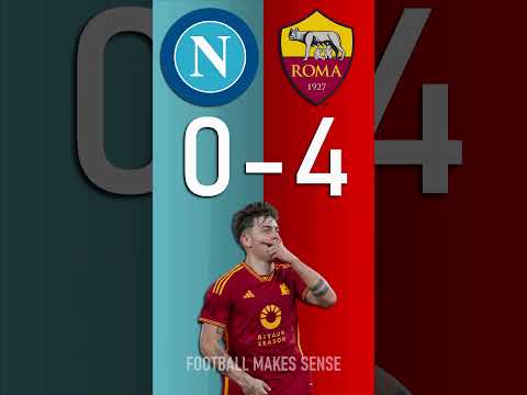 Napoli vs AS Roma : Serie A Score Predictor - hit pause or screenshot