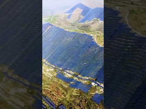 648 Mw Solar Plant In China Solar Plant Hamara solar #solarenergy #Short#ytshort