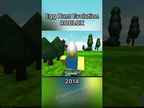 Evolution of Roblox Egg Hunts 😢 #shorts