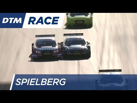Hard fight: Spengler, Götz &amp; Molina - DTM Spielberg 2016