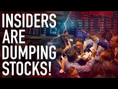 What Do They Know? Insiders Are Dumping Stocks At A Pace Never Seen Before In All Of U.S. History