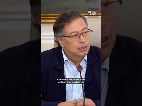 &quot;Cocaine is not worse than whisky,&quot; says Colombian President Petro