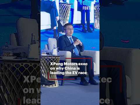 XPeng Motors exec on why China is leading the EV race #EV #China