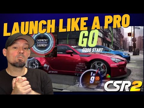 CSR2 Launch techniques and Launch button