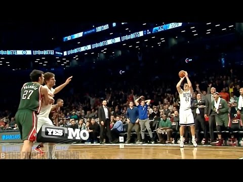 Bojan Bogdanovic -- Clutch Go-Ahead 3 Pointer in Overtime | Nets vs Bucks
