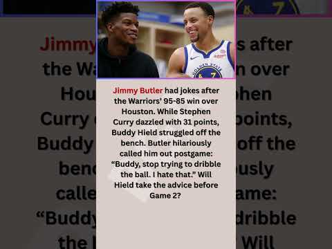 Jimmy Butler had jokes after the Warriors’ 95-85 win over Houston. While Stephen Curry dazzled