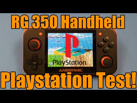 RG350 - Anbernic - Retro Gaming Handheld - Playstation Games -Tested!