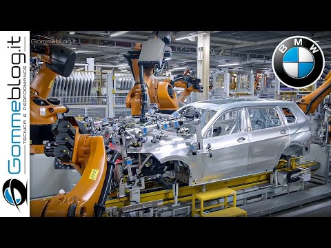 BMW Car Factory - ROBOTS Fast PRODUCTION Manufacturing