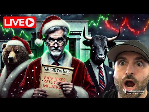 Stock Market Live Trading Recap: Fed Meeting Prep &amp; How To Make Money Trading Tomorrow - Watch LIVE!