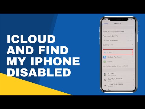 Why suddenly iCloud and Find My iPhone feature is disabled in my iPhone recently