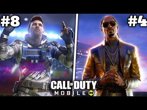 Every Collab Character In Cod Mobile😳🔥 (12 Skins)