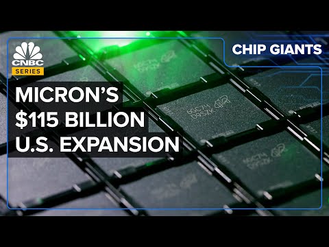 How Micron’s Building Biggest U.S. Chip Fab, Despite China Ban