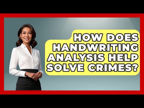 How Does Handwriting Analysis Help Solve Crimes? - Law Enforcement Insider