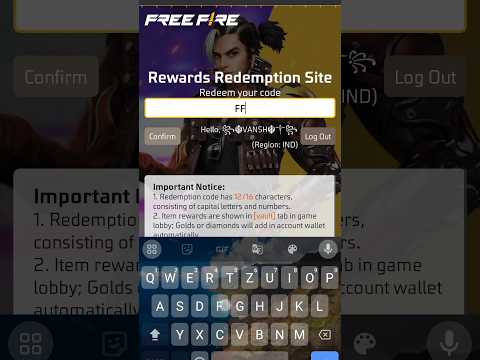 today free fire redeem code site free fire redeem code #freefireredeemcodetoday #freefite2024