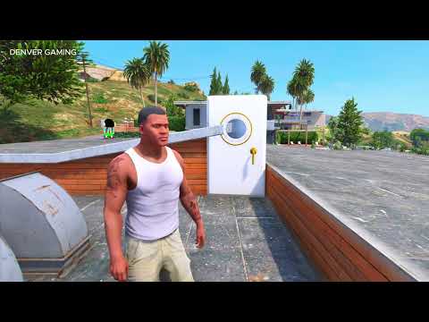 GTA 5 : I Opened The Most Ultimate Secret Door Of Franklin&#039;s House