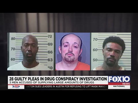 28 Guilty pleas in drug conspiracy investigation