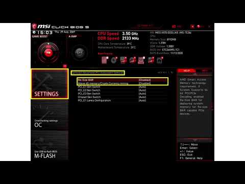 MSI Releases Resizable BAR Support BIOS Updates