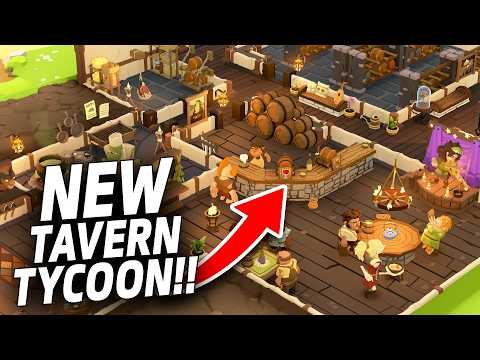 MOST ANTICIPATED Upcoming Tycoon Game!! - Tavern Keeper 🍻- Management Game