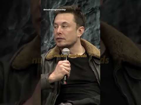 Elon Musk - Mark my Words, AI is for more dangerous than nukes.