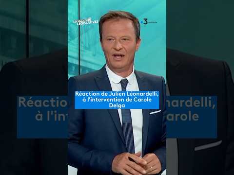 Réaction de Julien Léonardelli à l&#039;intervention de Carole Delga après l&#039;annonce des résultats.