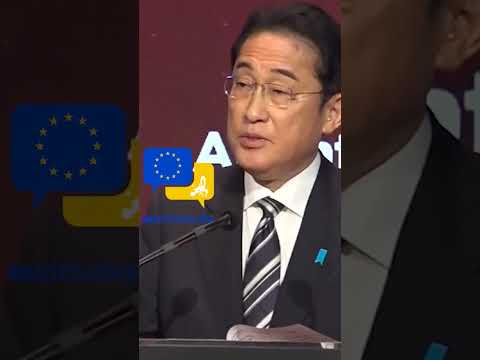 Fumio Kishida, Prime Minister of Japan calls for the realization of eternal peace! #Japan #UNGA