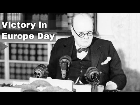 8th May 1945: Victory in Europe Day is celebrated as a public holiday ending the Second World War