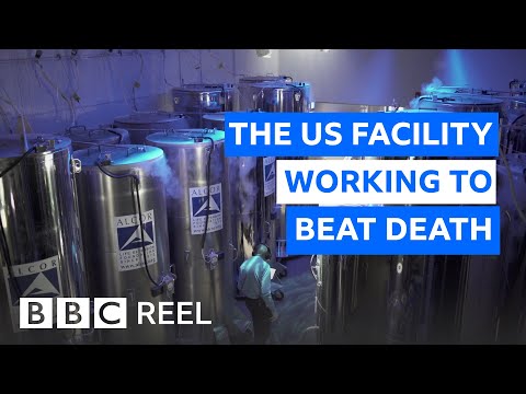 Inside the US lab freezing the dead at -196C - BBC REEL