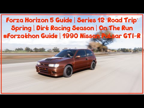 Forza Horizon 5 | Series 12 Road Trip Spring | #Forzathon Guide | On The Run | 1990 Nissan Pulsar