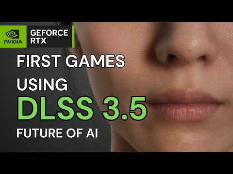 Next Gen Games Using DLSS 3.5 With Full Ray Tracing