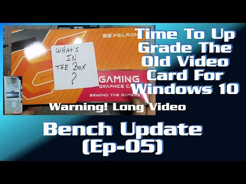 Let&#039;s Update Windows 10 Box Video Card! 03-28-24. #modelbuilding #computer