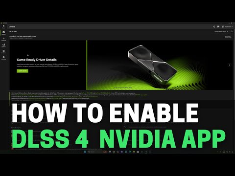 🔥 How to Enable DLSS 4 on NVIDIA App in 2025! 🚀