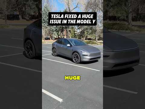 Tesla FInally Fixed a HUGE Issue in the Model Y 😳😤