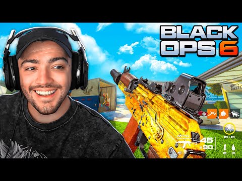 My FIRST GAMES on Black Ops 6.. (BO6 Reveal)