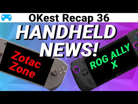 Best new handhelds on the way! ROG ALLY X, Legion Go Lite, Zotac Zone, and much more.