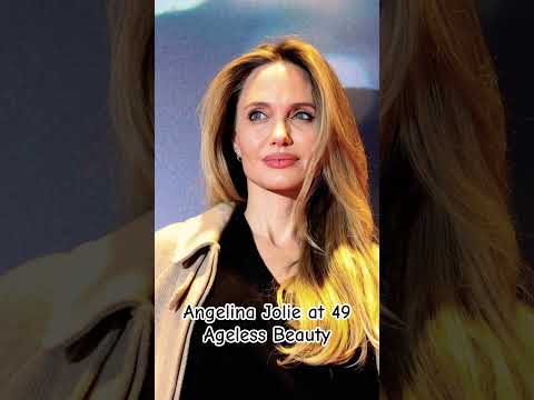 Ageless Beauty - Angelina Jolie at 49#ageless #actress #humanitarian #mom