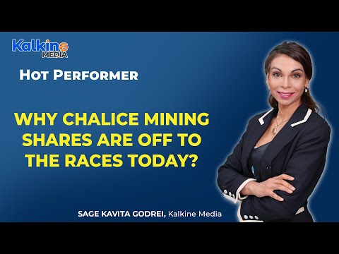 Why Chalice Mining shares are off to the races today?