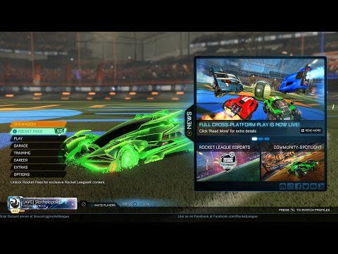 Rocket League Cross Platform Play is Live!