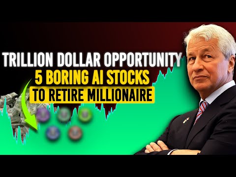 &quot;I Am Going All-In&quot; - Jamie Dimon&#039;s Betting Big On 5 AI Stocks, Getting In Now Will Change Your Life