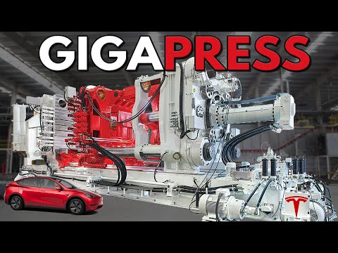 How Tesla Cars Are Made So Fast - Meet the GIGA PRESS